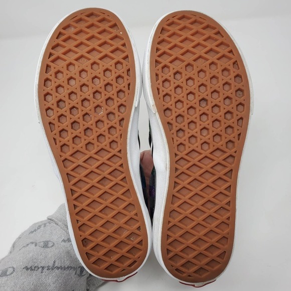 Vans Off The Wall Multicolored Checkered Slip On Skate Sneaker Shoes - Picture 8 of 10